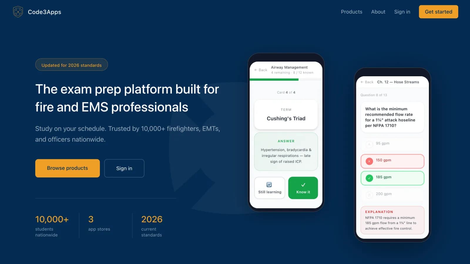 Code3 Apps — Mobile Application