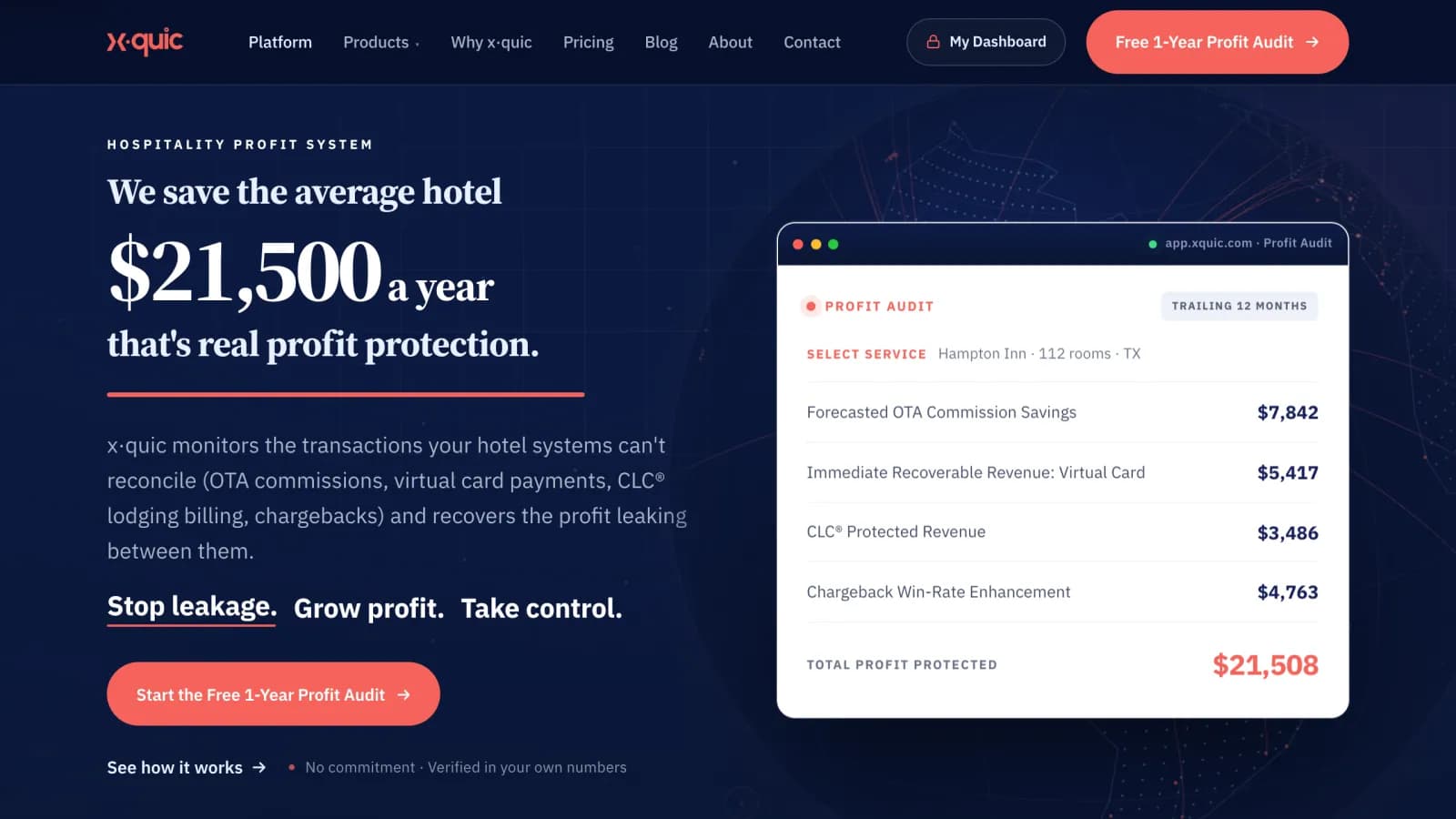 Xquic — Hospitality Platform